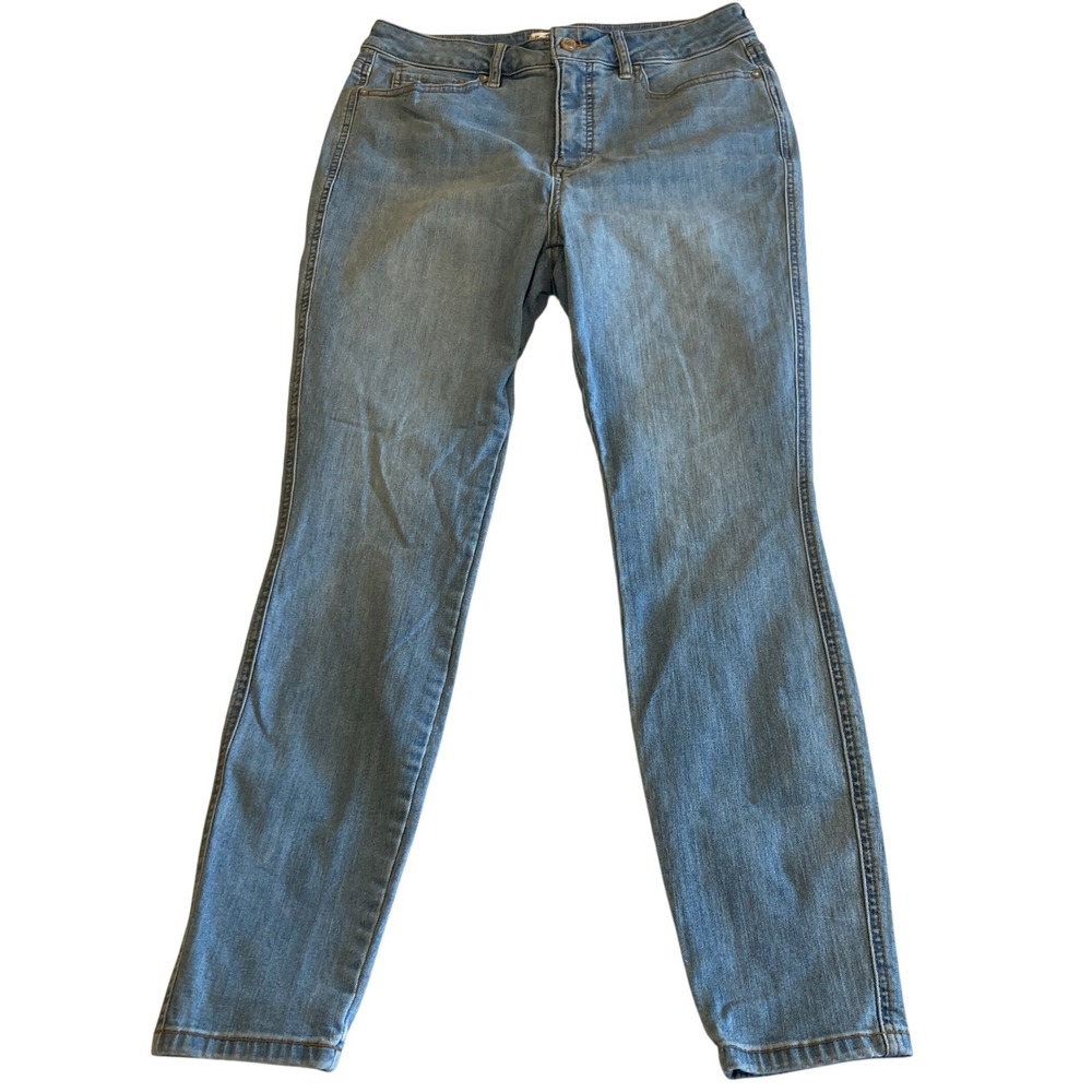 We The Free People Jeans Women 31 (Fit 29x27.5) High Rise Skinny Light Wash